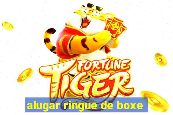 alugar ringue de boxe